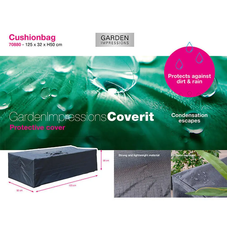 Garden Impressions Kussentas 125x32xH50 cm