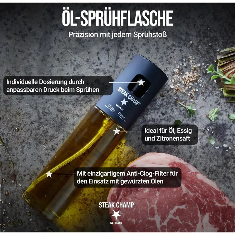 Essig-/Öl-Spender SteakChamp