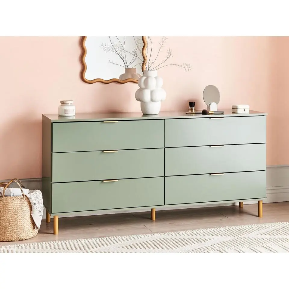 WALPOLE - Ladekast - Groen - Hout