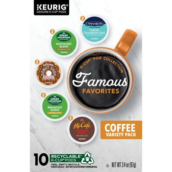 Famous Favorites Variety Pack, 10ct