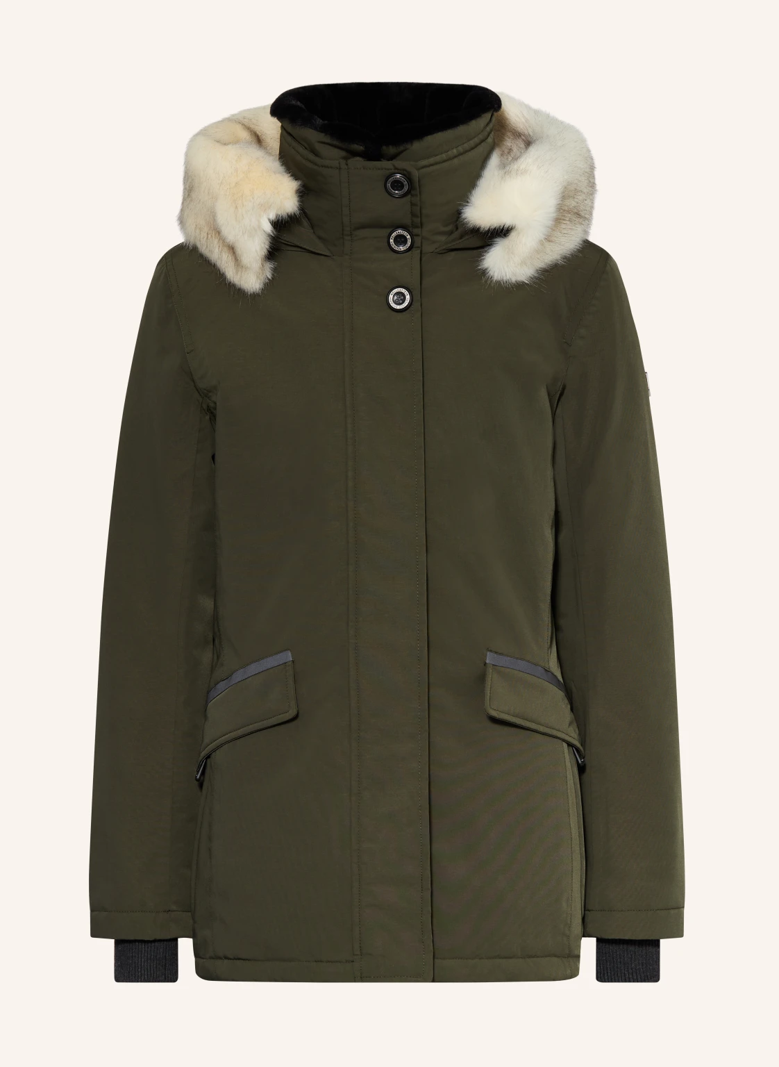WELLENSTEYN Parka ENTERPRISE mit Kunstpelzbesatz und DUPONT™ SORONA®-Füllung