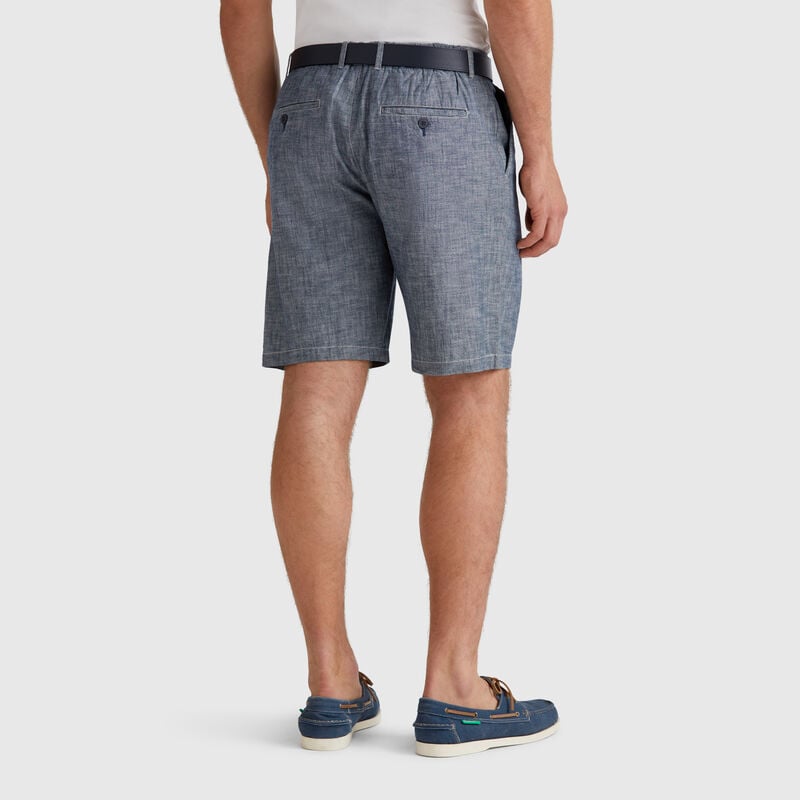Shorts in chambray