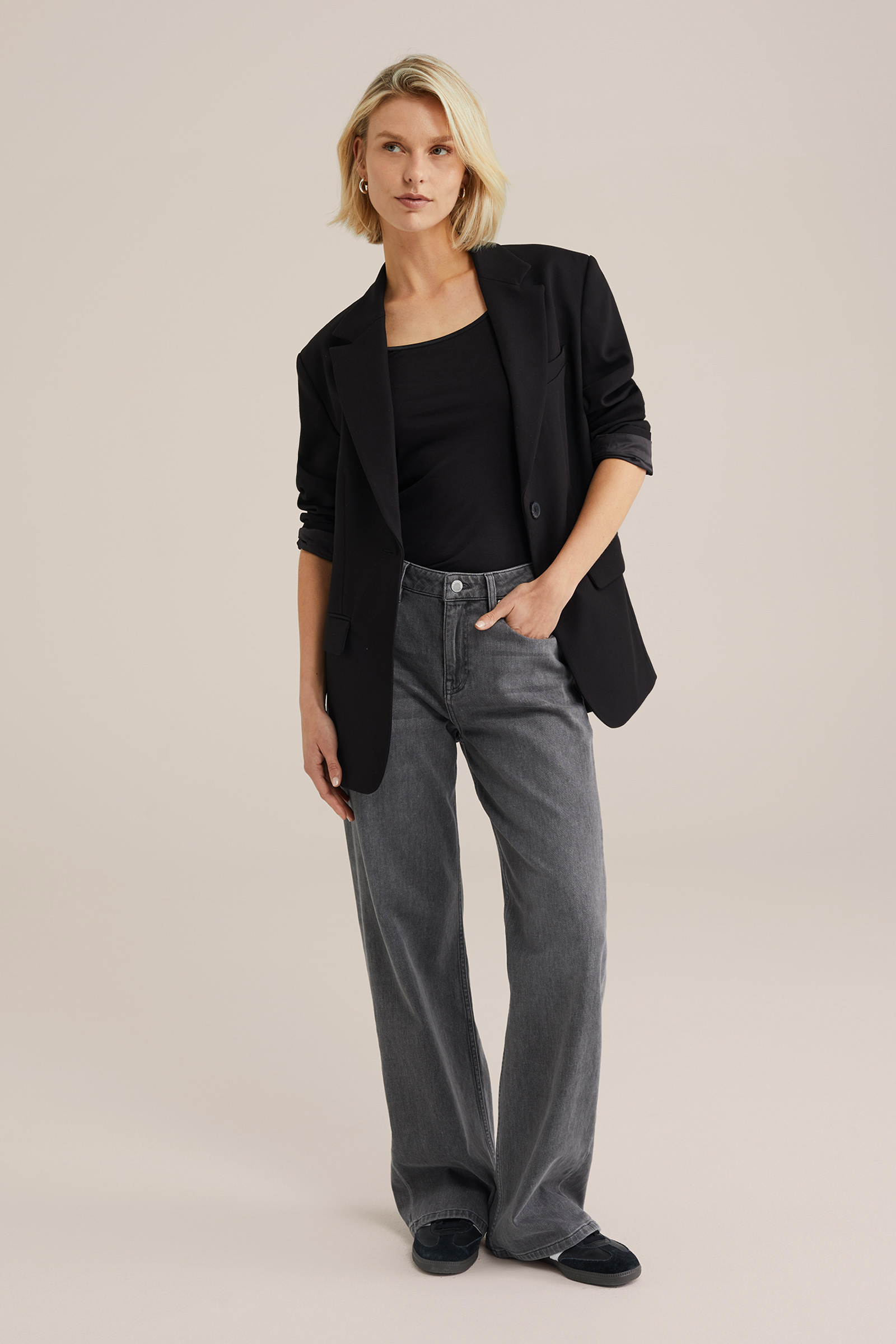 Dames singlet van katoen