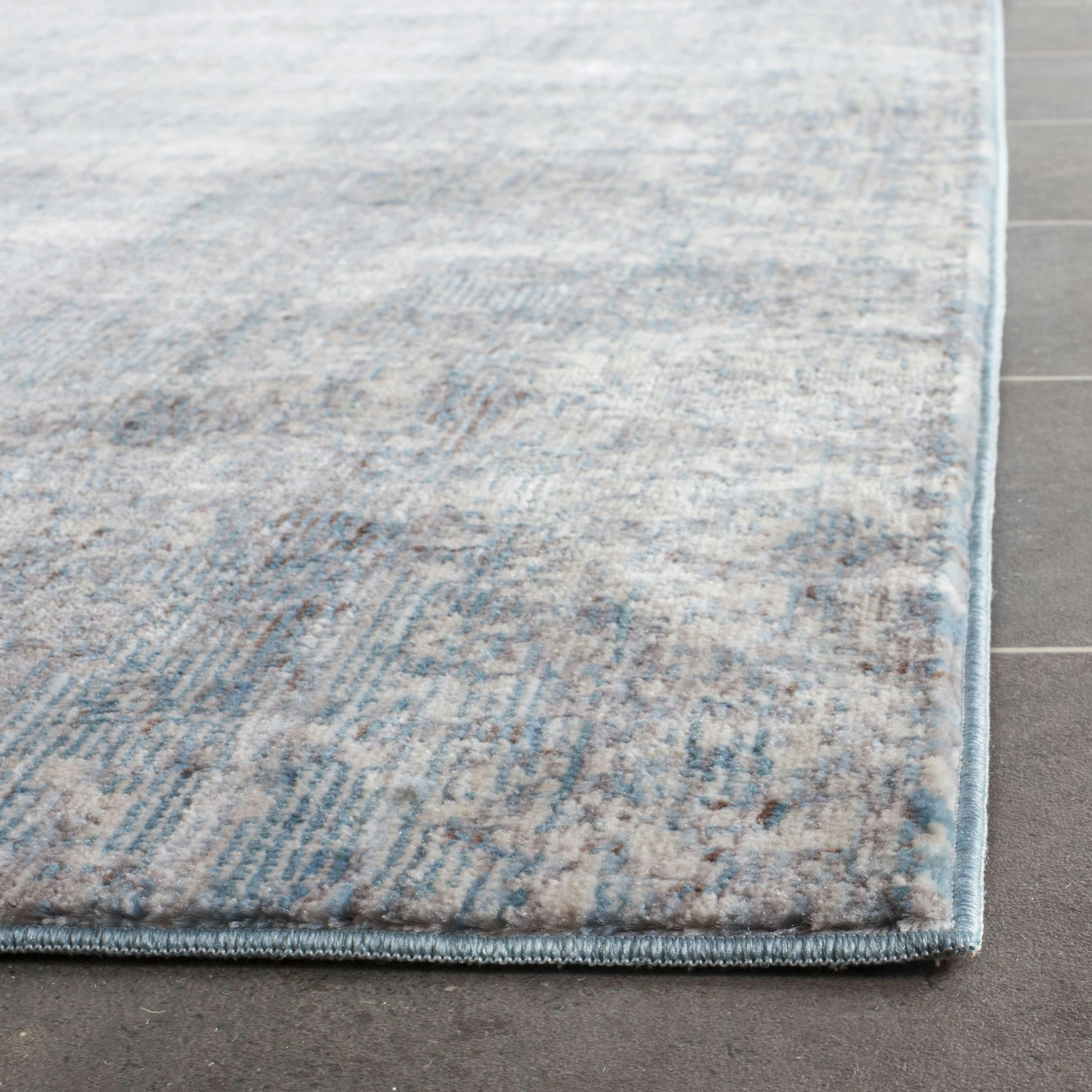 MYSTIQUE - Tapis de salon interieur en teal & multi, 69 x 244 cm