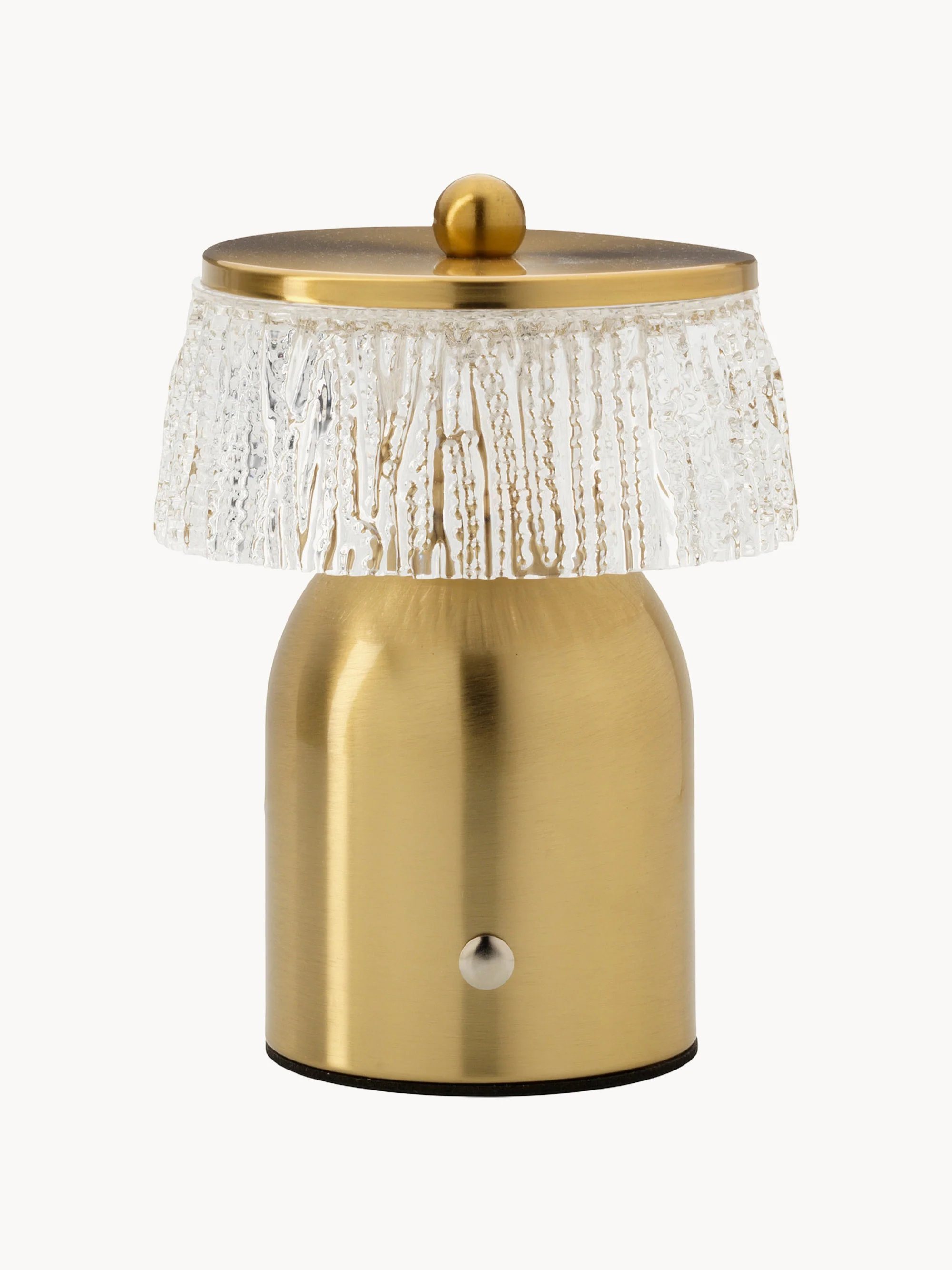 Mobile LED-Tischlampe Disco Muffin, dimmbare