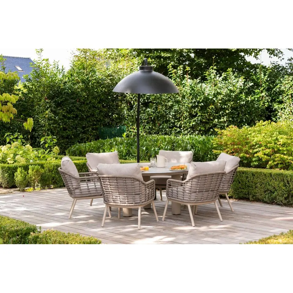 Taste by 4 Seasons Puglia lage tuinstoel - latte