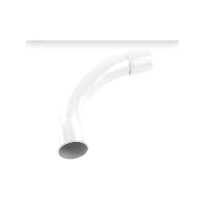 Coude blanc Ø 20 mm 6 pièces REDDY