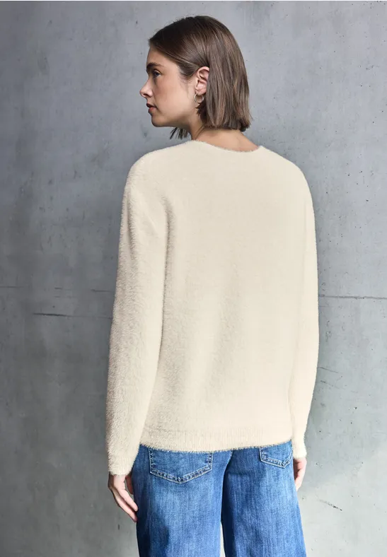 Kuscheliger Rundhalspullover