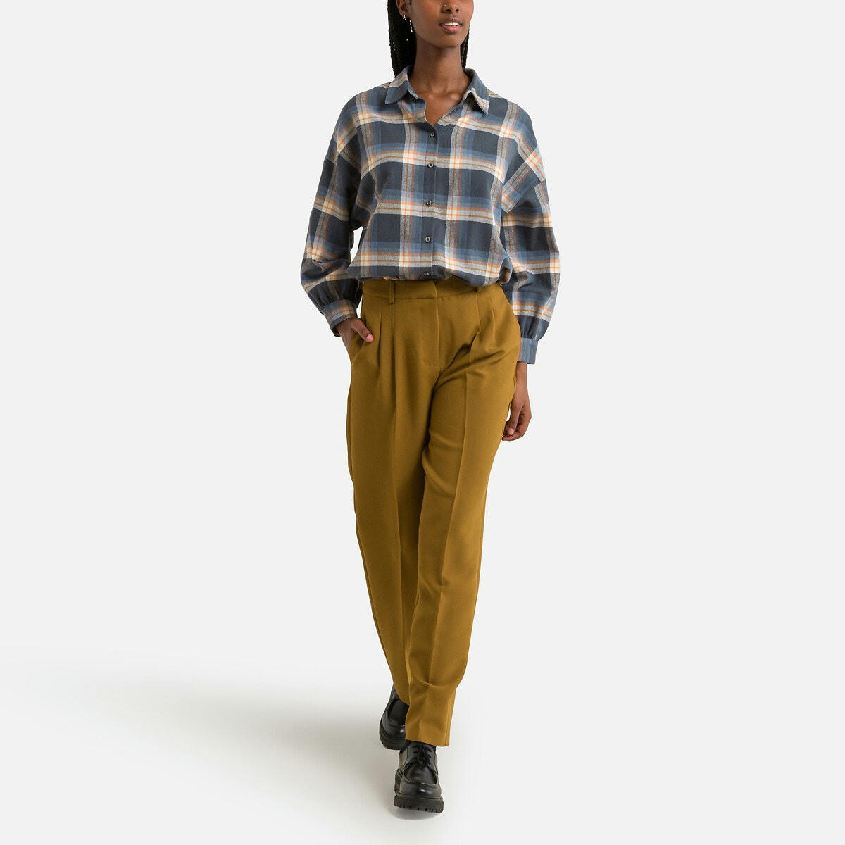 Chemise à carreaux