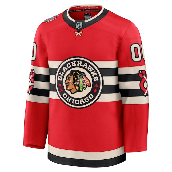Chicago Blackhawks  2025 NHL Winter Classic Premium Custom Jersey - Red