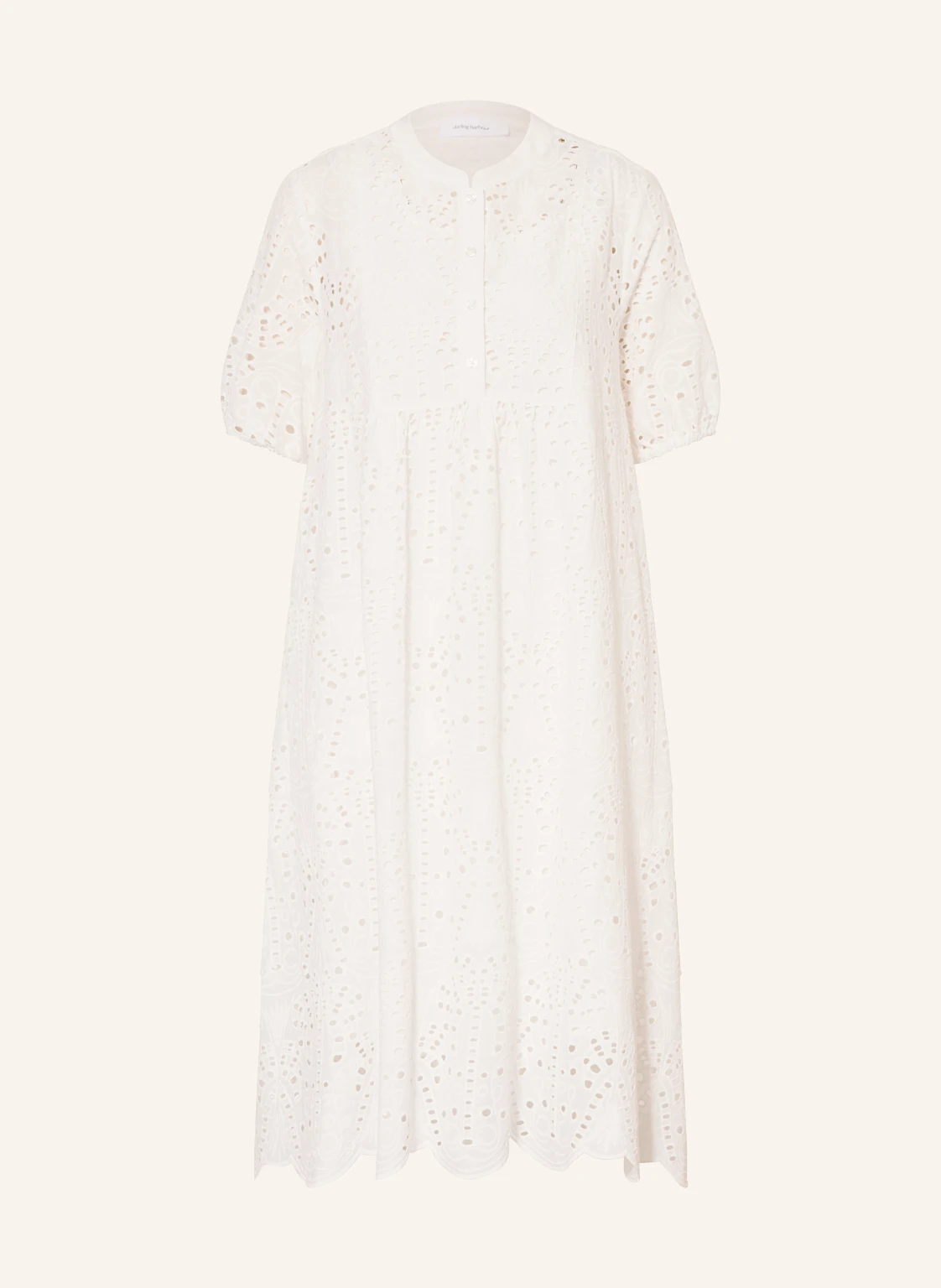 darling harbour Kleid mit Lochspitze