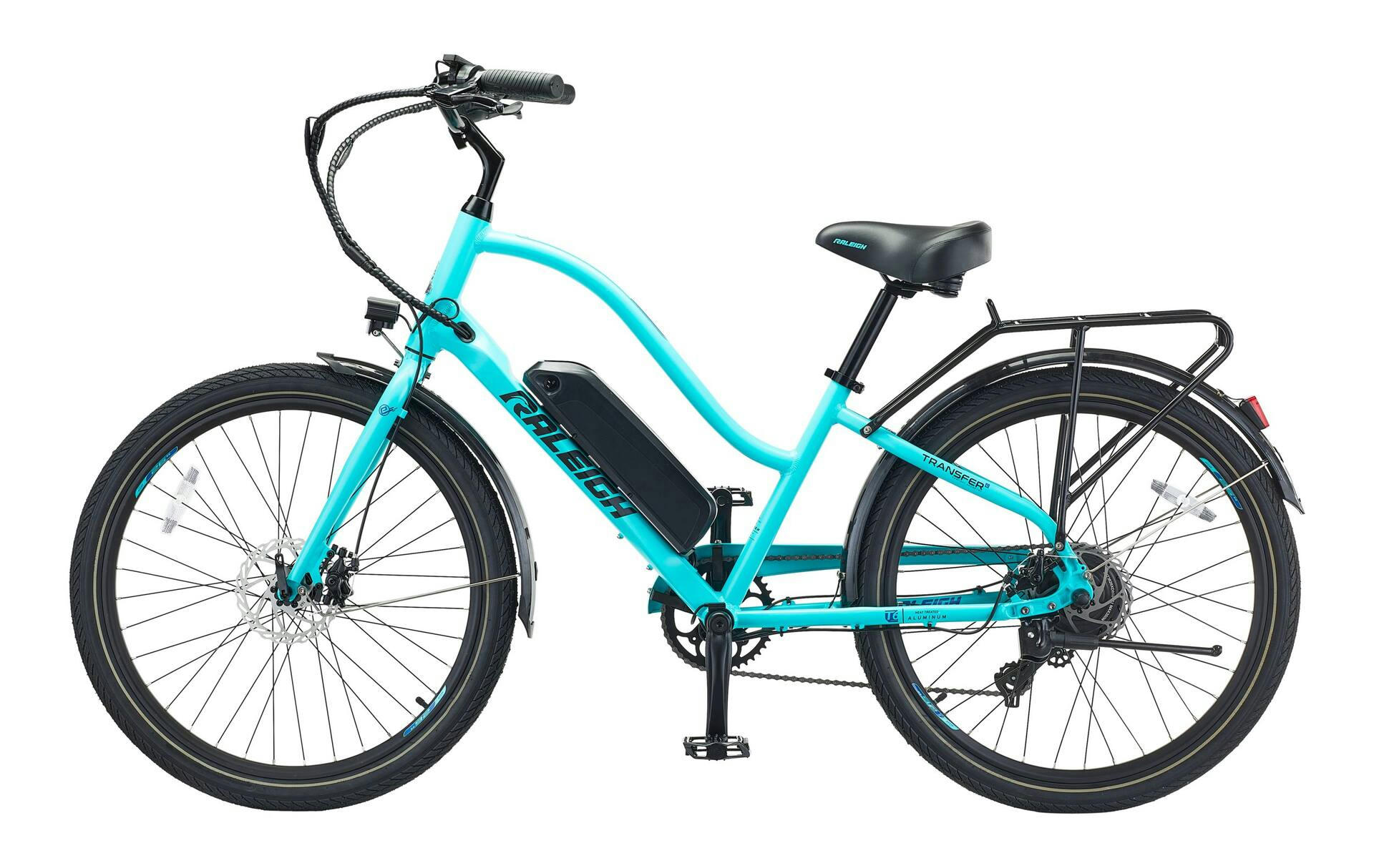 Raleigh Oceania Electric Bicycle, 26-in, Blue