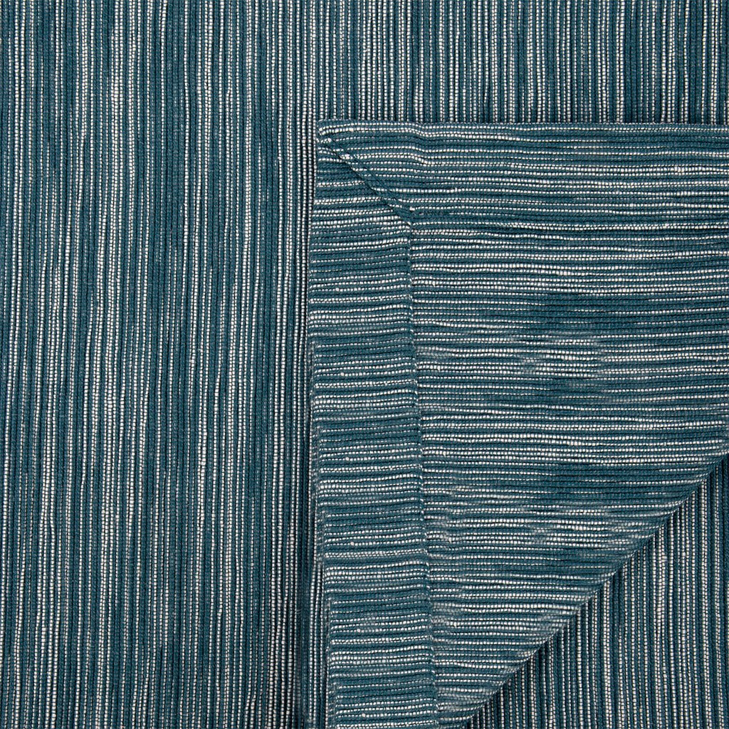 Colcha para Cama Mesclada Turquesa e Natural 180x250 SUKI