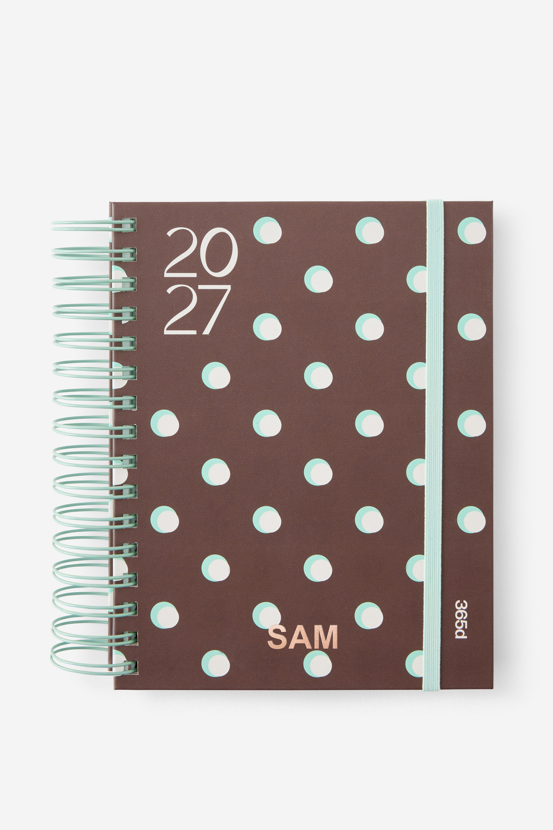 Personalised 2027 A5 Daily Bright Days Diary
