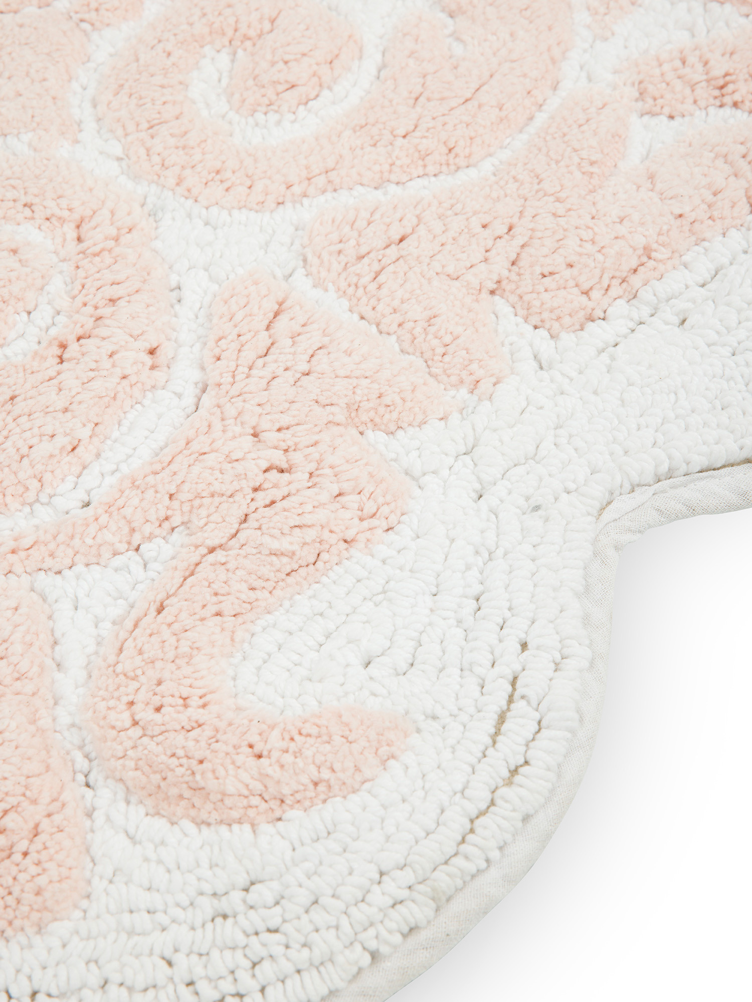 Tappeto bagno taftato a mano in cotone&nbsp;