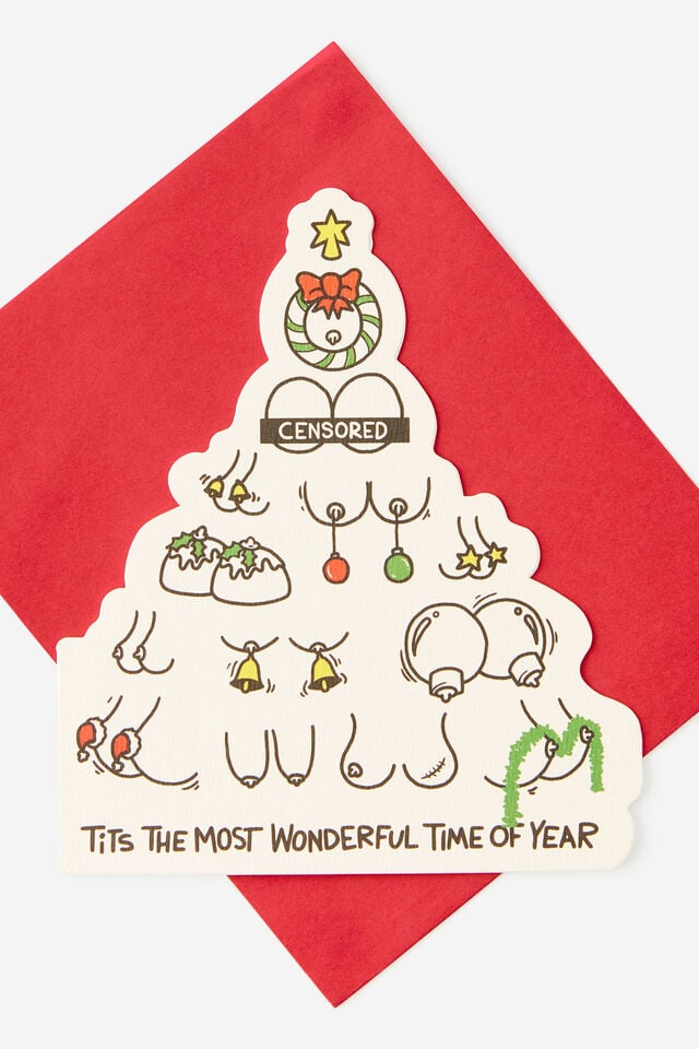 2026 Shaped Christmas Cards