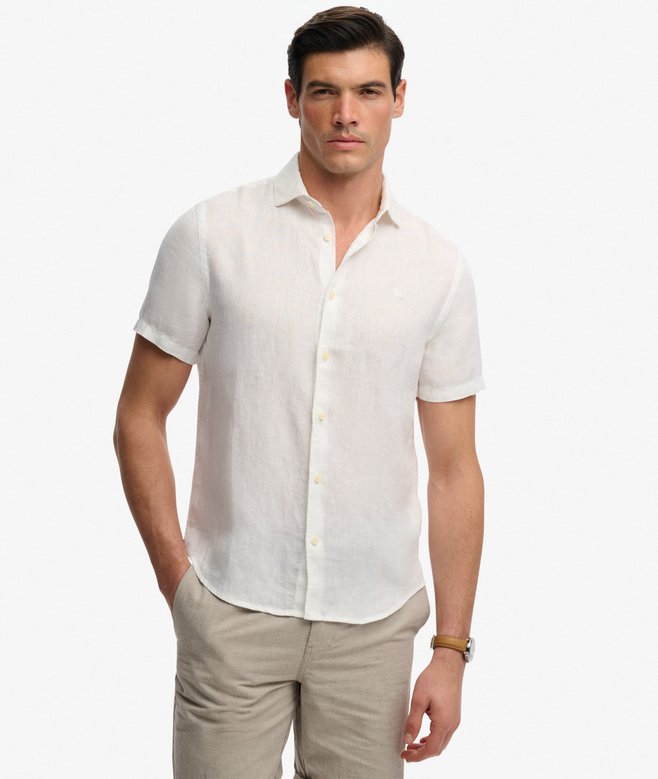Riviera Short Sleeve Linen Shirt