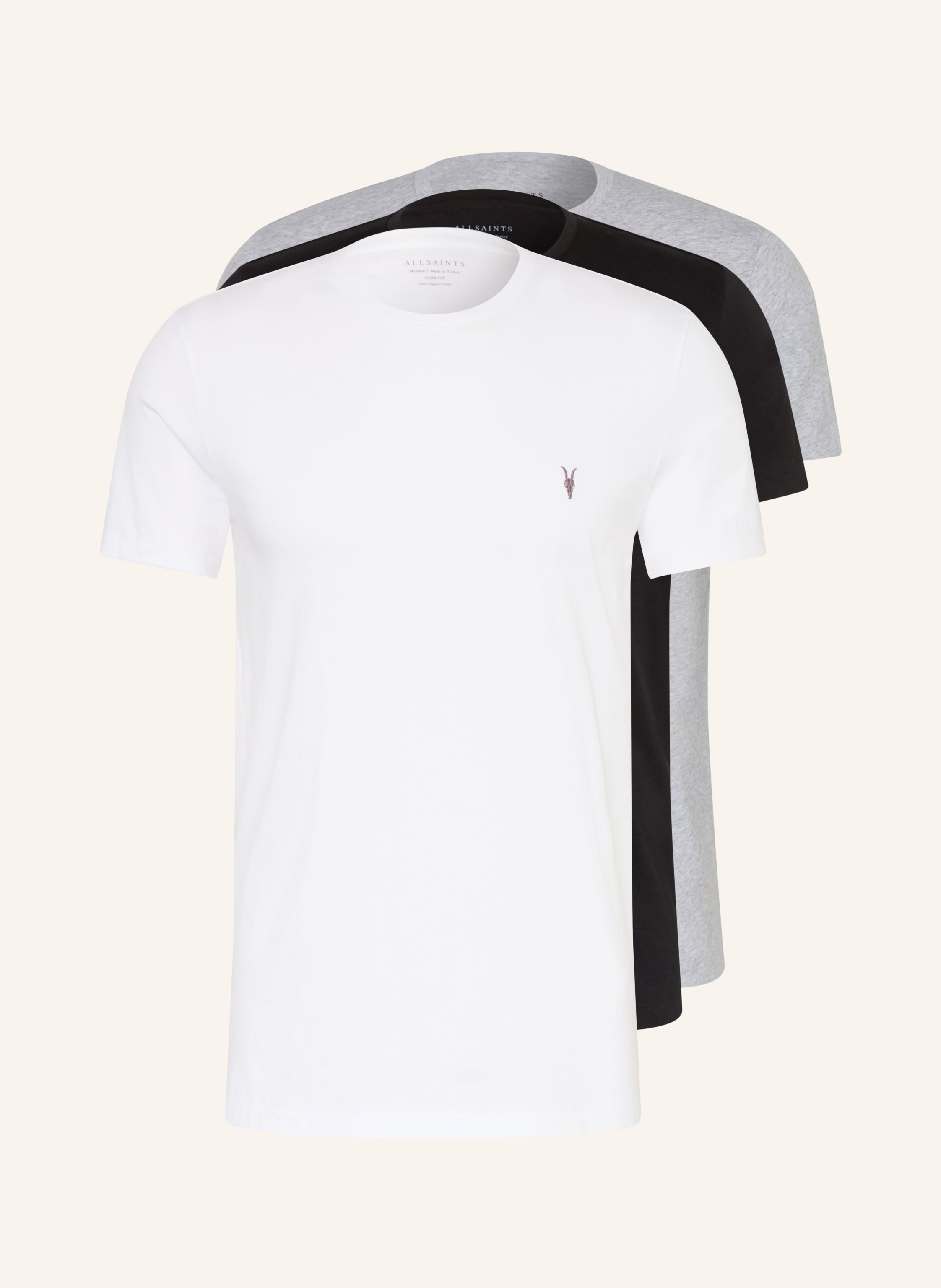 ALLSAINTS 3er-Pack T-Shirts TONIC