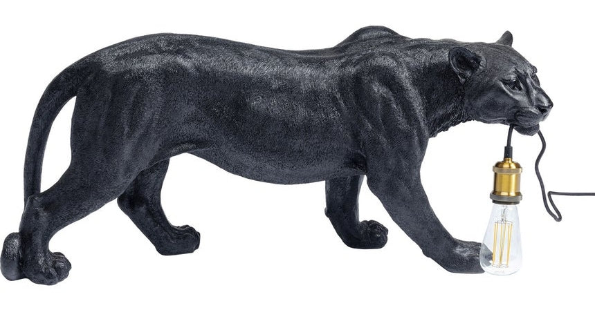 Kare Design Animal Bagheera Vloerlamp - Zwart