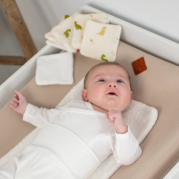 Housse de matelas à langer Nid d'abeille