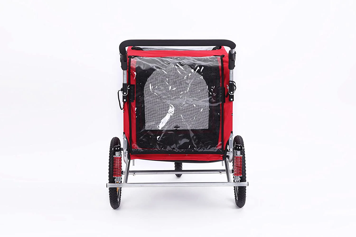 3 in 1 Luxury Large Sized Bike Trailer Bicycle Pet Trailer/Jogger/Dog Cage with Suspension 10308