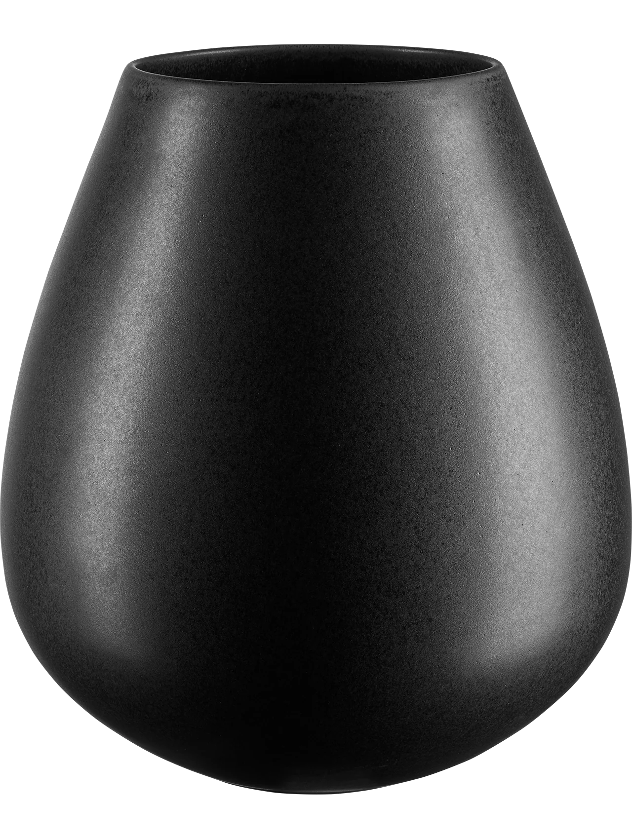 vase xl, black iron