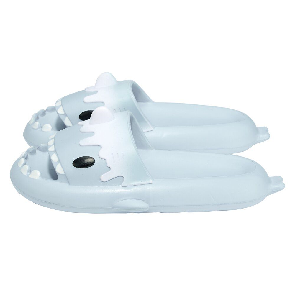 Chaussons requin plastique bleu unisex T36 à 45