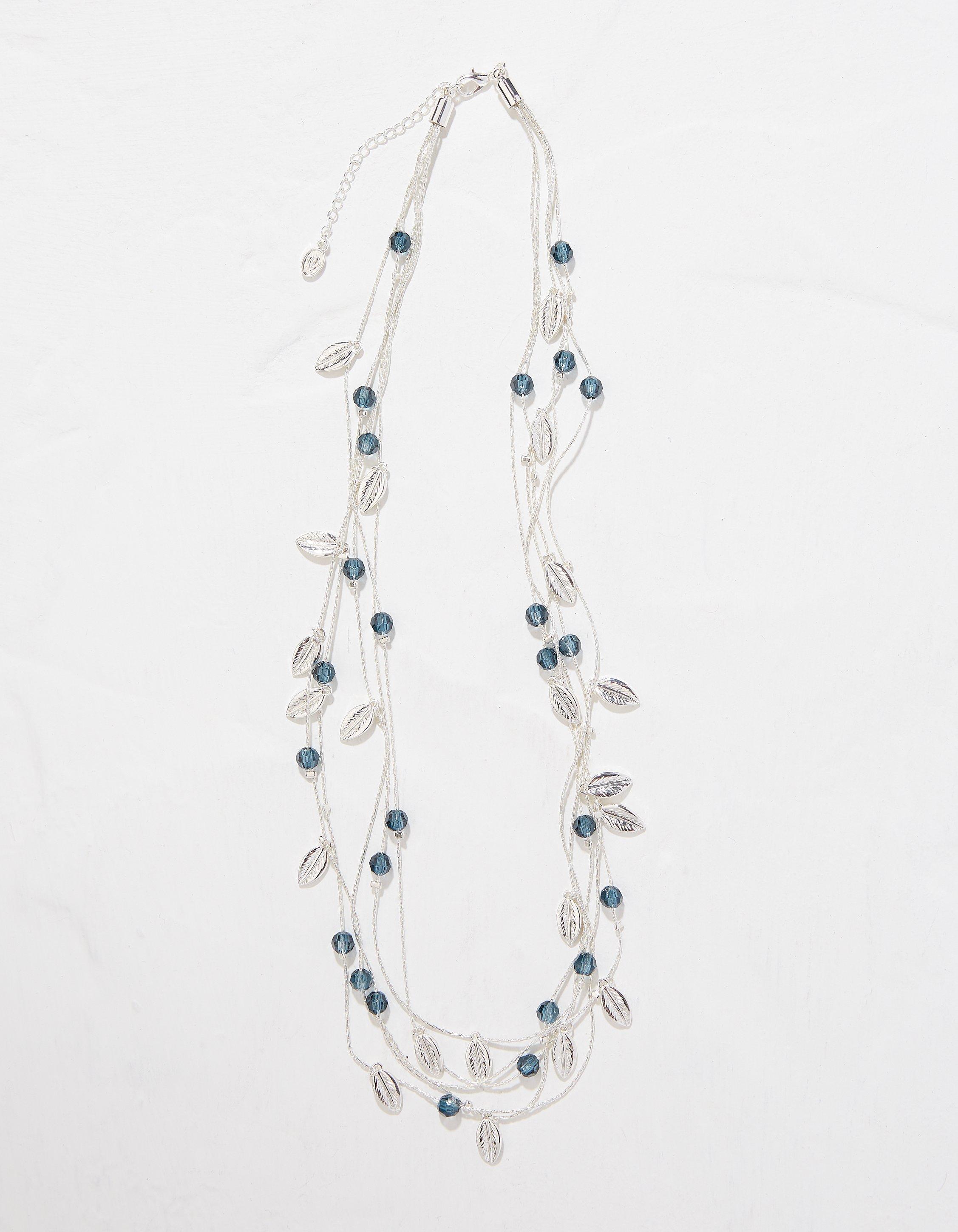 Layered Leaf Necklace