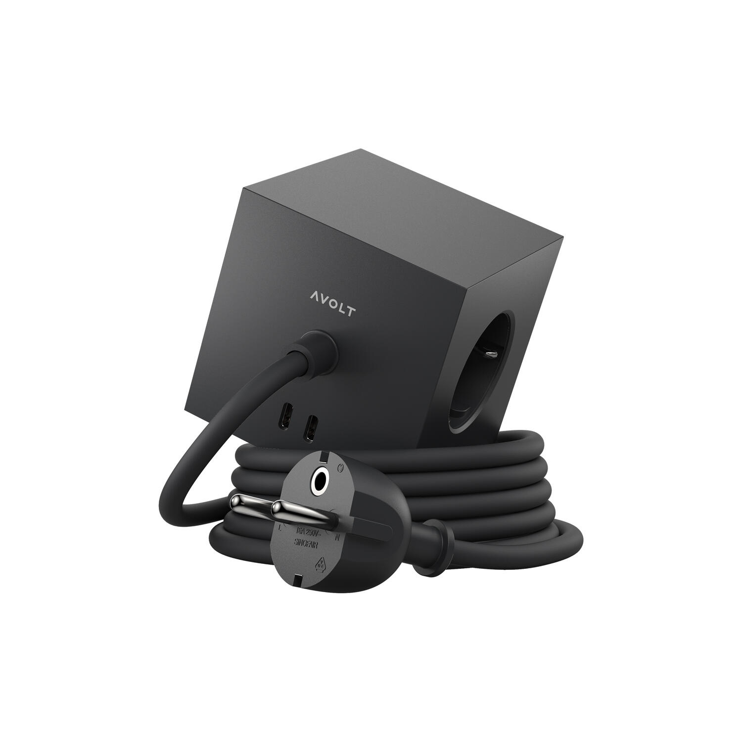 Square 1 USB-C (30W), stockholm black