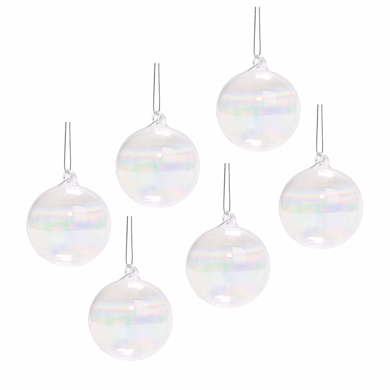 HANG ON Weihnachtskugel 6er-Set