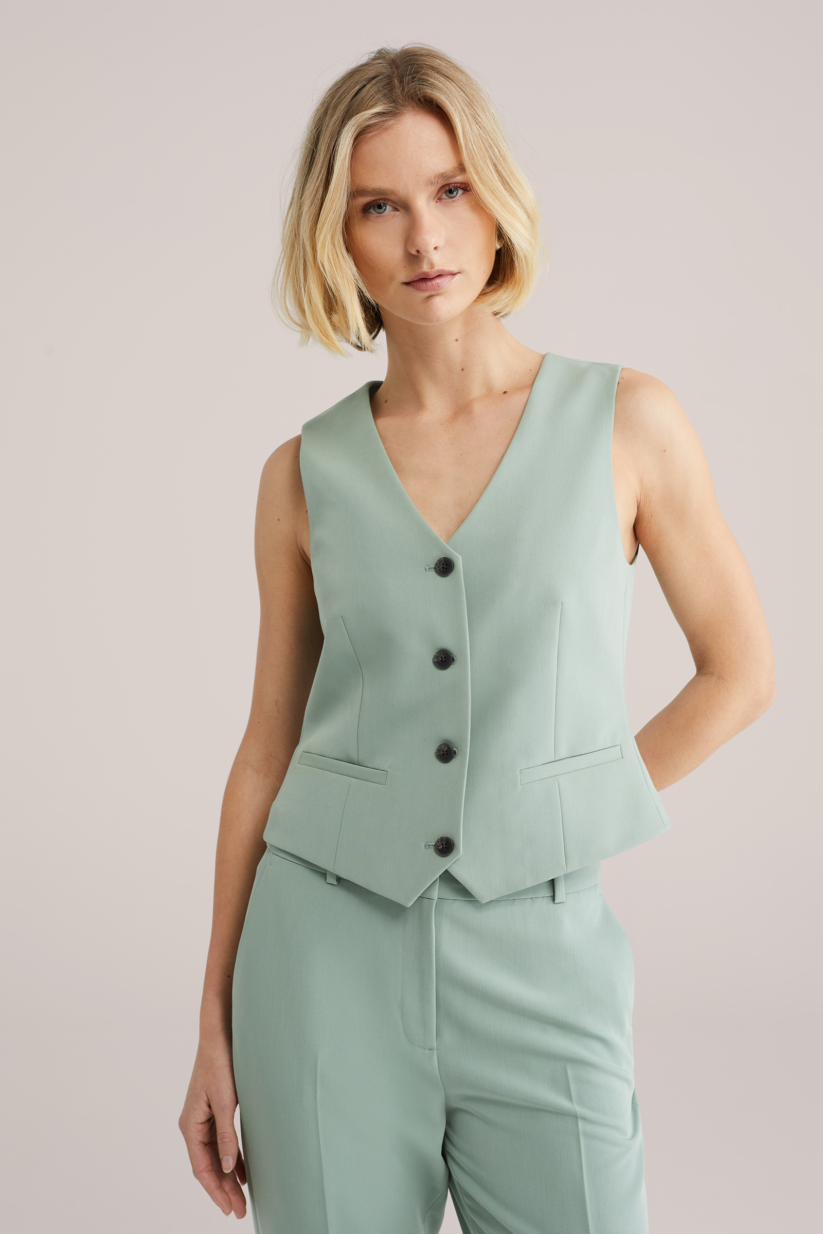 Dames getailleerd gilet