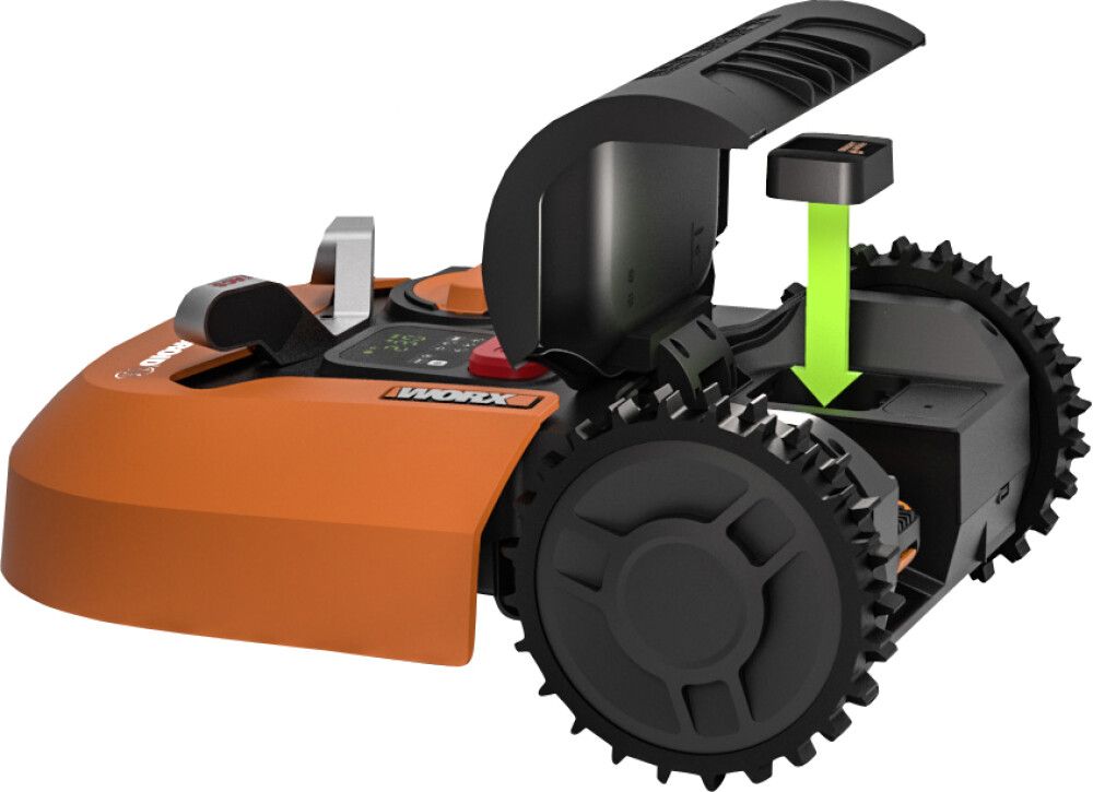 FIND MY LANDROID WORX WA0862 GPS-SPORING