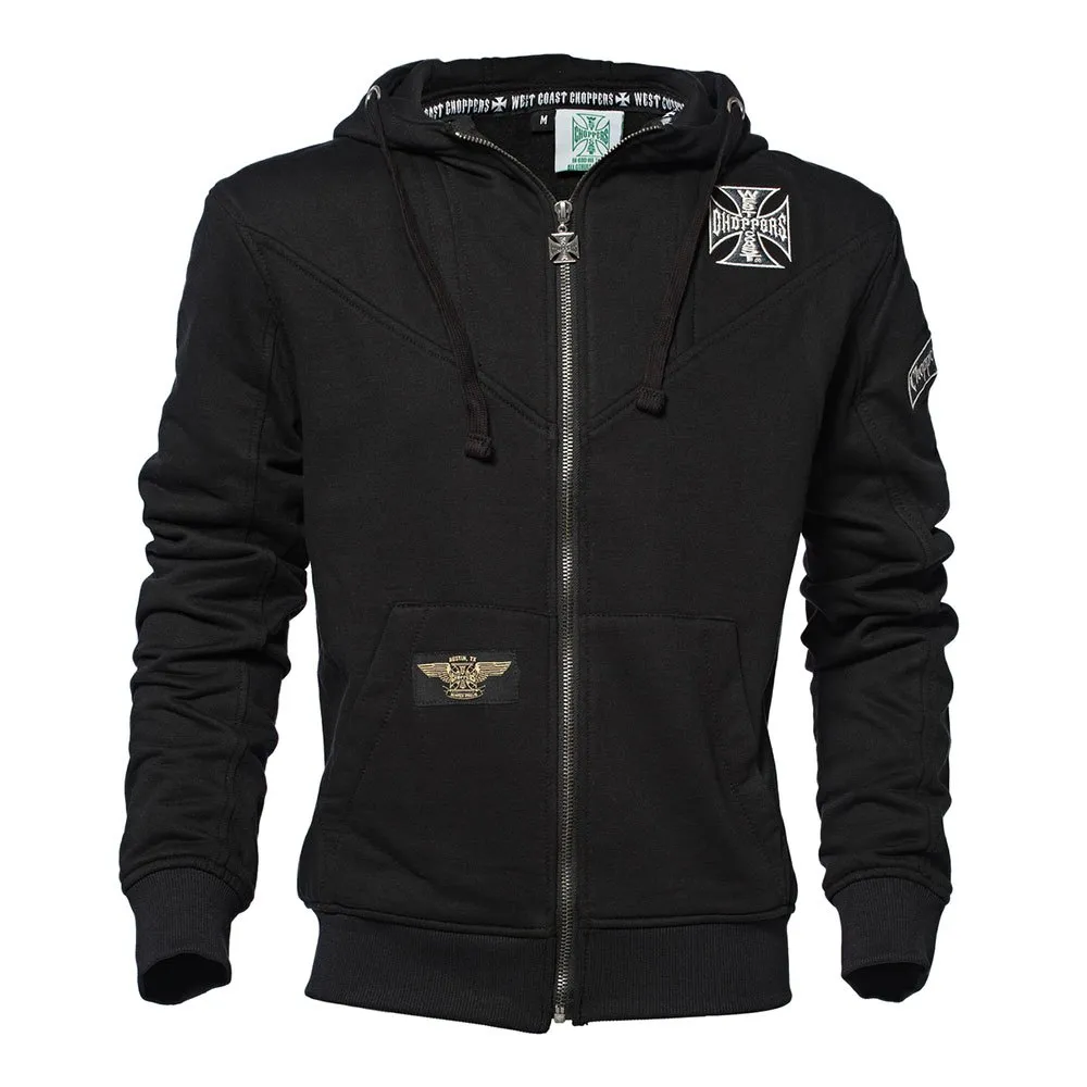 West Coast Choppers OG Classic Panel full zip sweatshirt