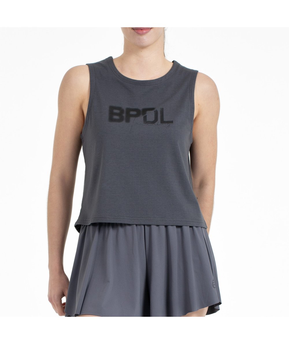 CAMISETA BULLPADEL VENTOS ANTRACITA
