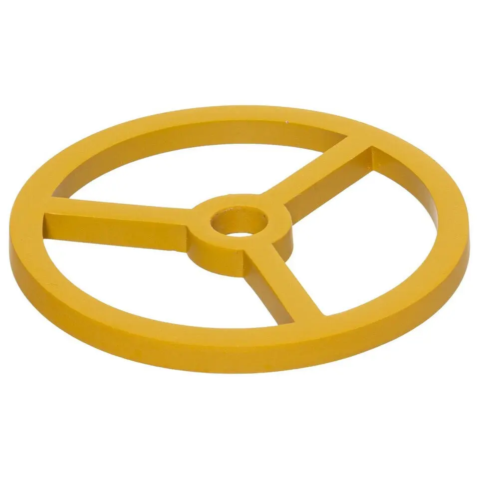 Make-up organizer/opberger met spiegel 14 x 14 x 35 cm okergeel