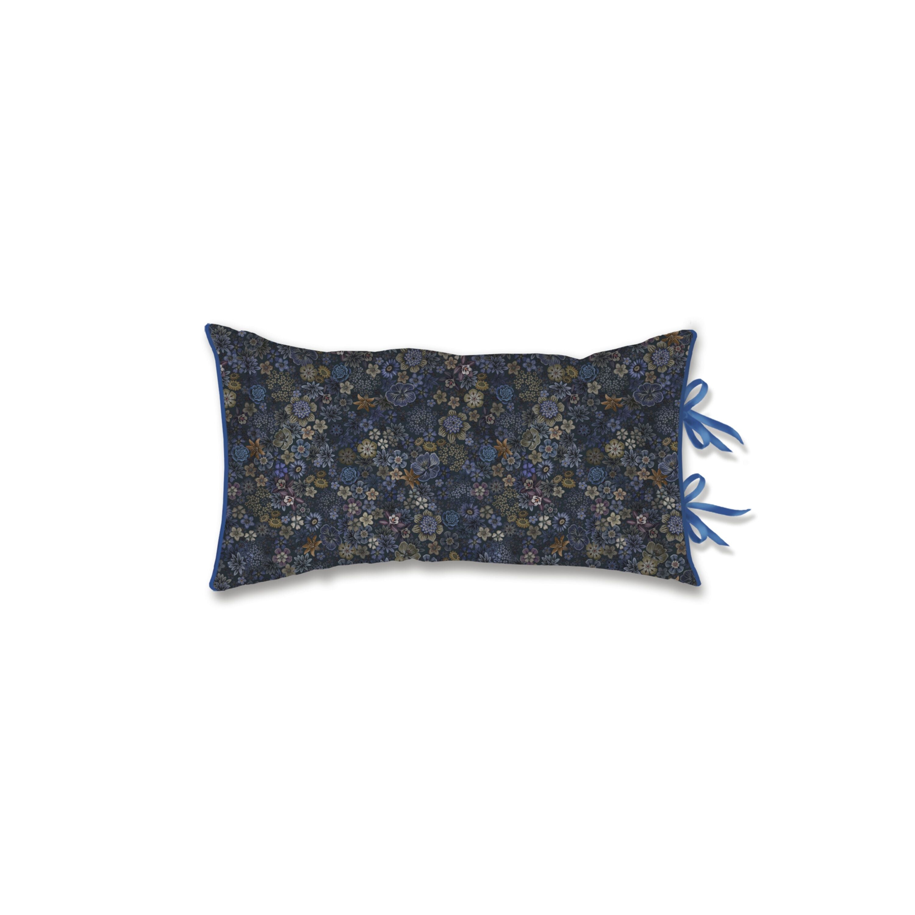 Pip Studio Tutti I Fiori Sierkussen 35 x 60 cm - Donkerblauw