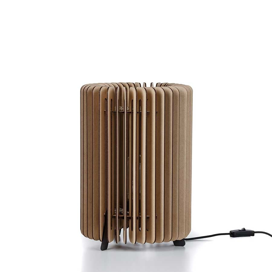 Blij Design tafellamp Edge - 1 lichts - 26 x 36  cm - beige