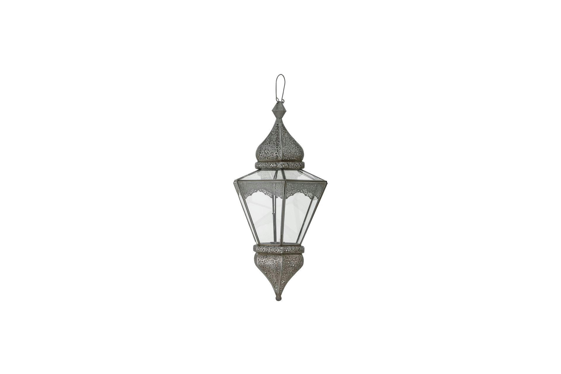 ISABELL - Lanterne Sarah grise D25cm