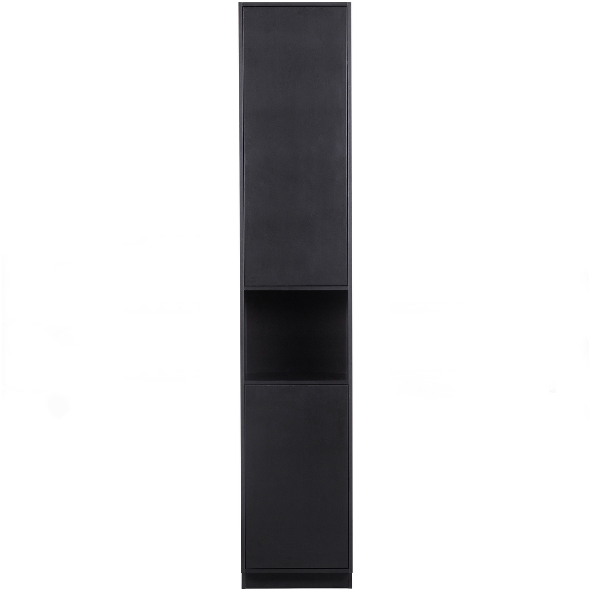 WOOOD opbergkast Finca - Zwart - 210x39,5x40