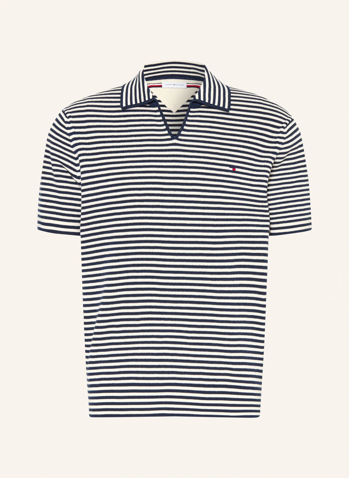 TOMMY HILFIGER Strick-Poloshirt