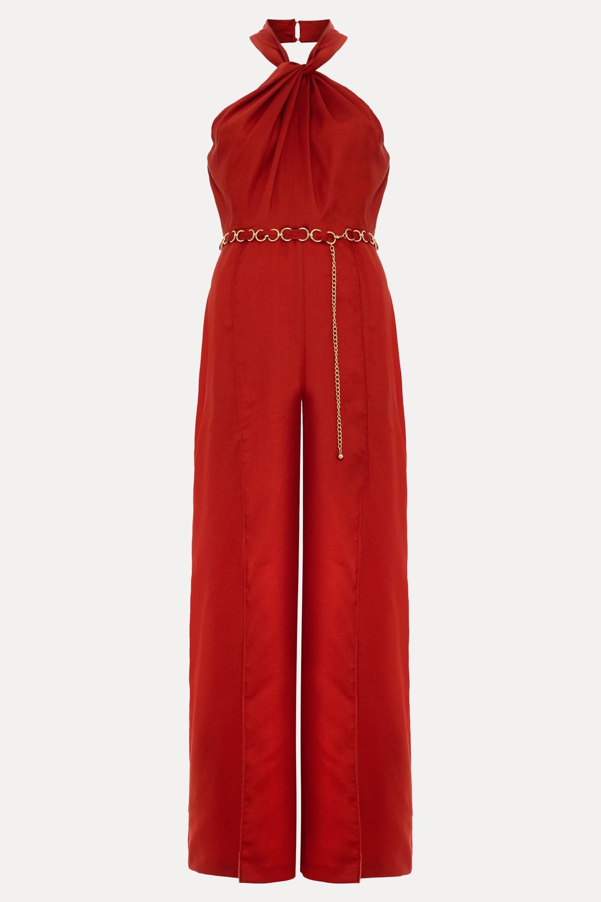 Phase Eight Kirsten Halter Neck Wide Leg Jumpsuit