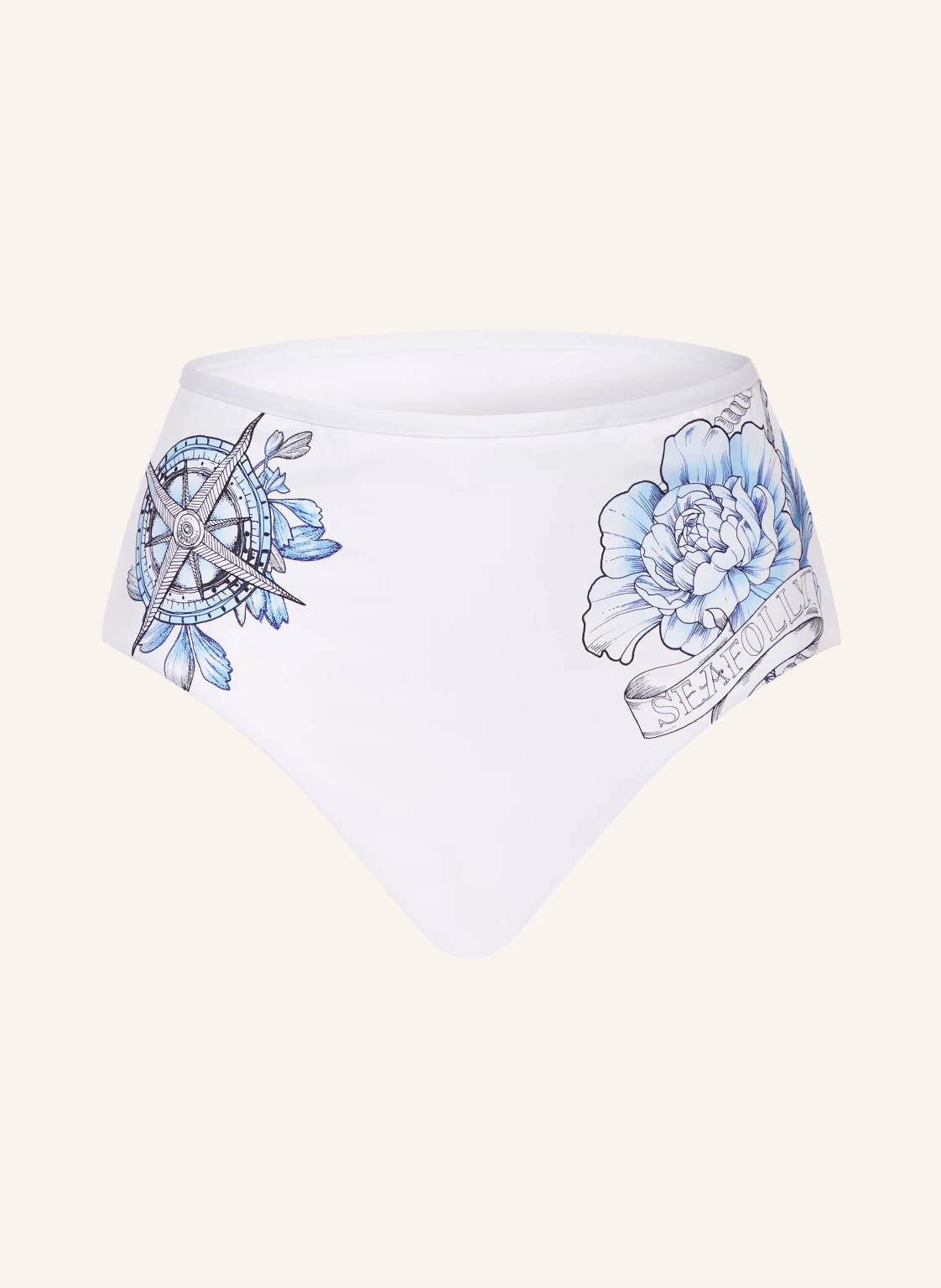 SEAFOLLY High-Waist-Bikini-Hose AHOY