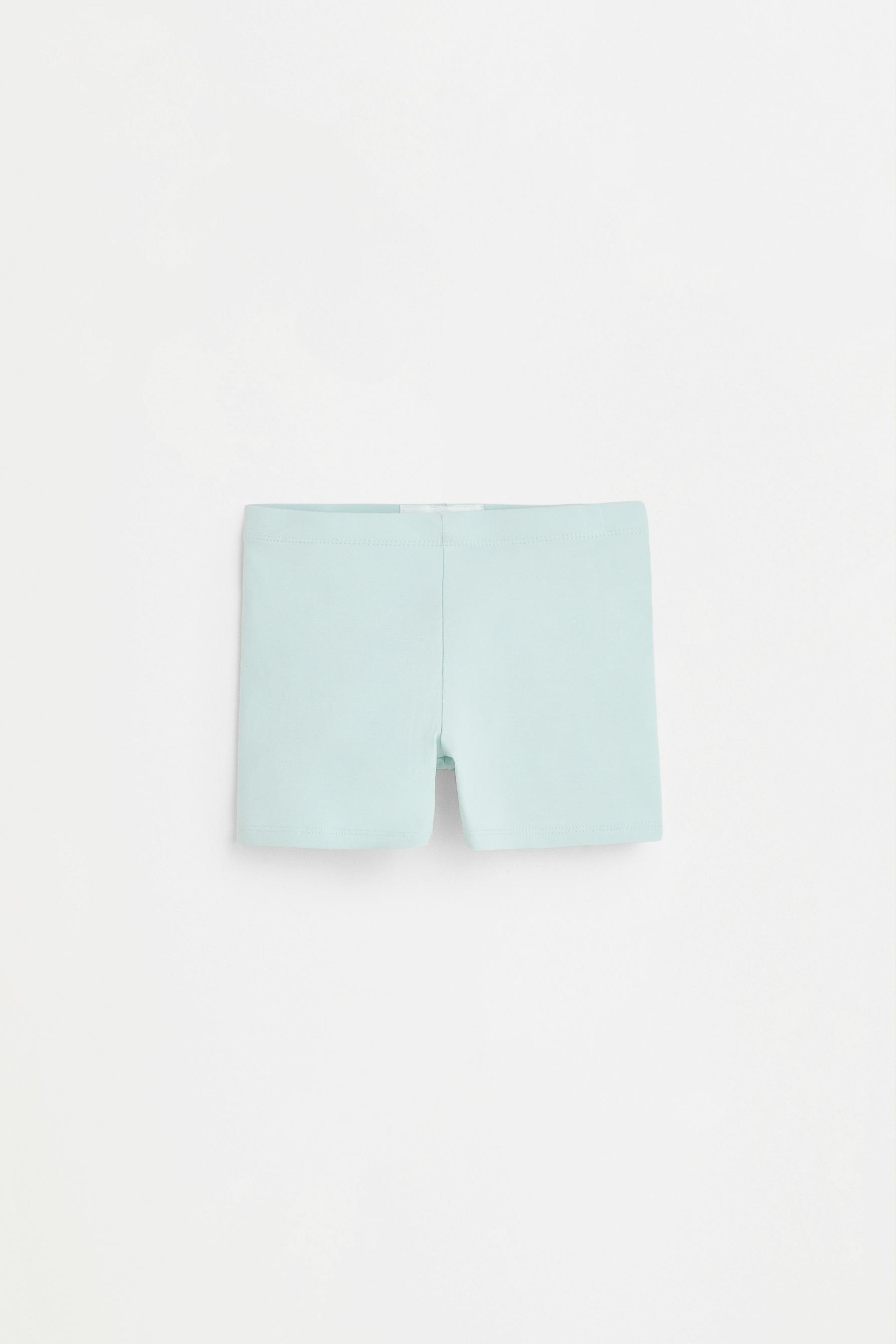 Pack 2 leggings cortos lisos