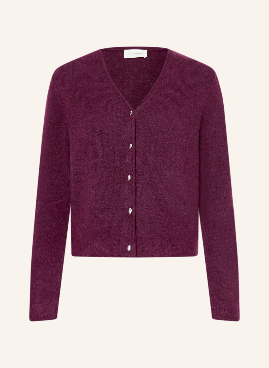 MSCH COPENHAGEN Strickjacke MSCHVILOH mit Alpaka