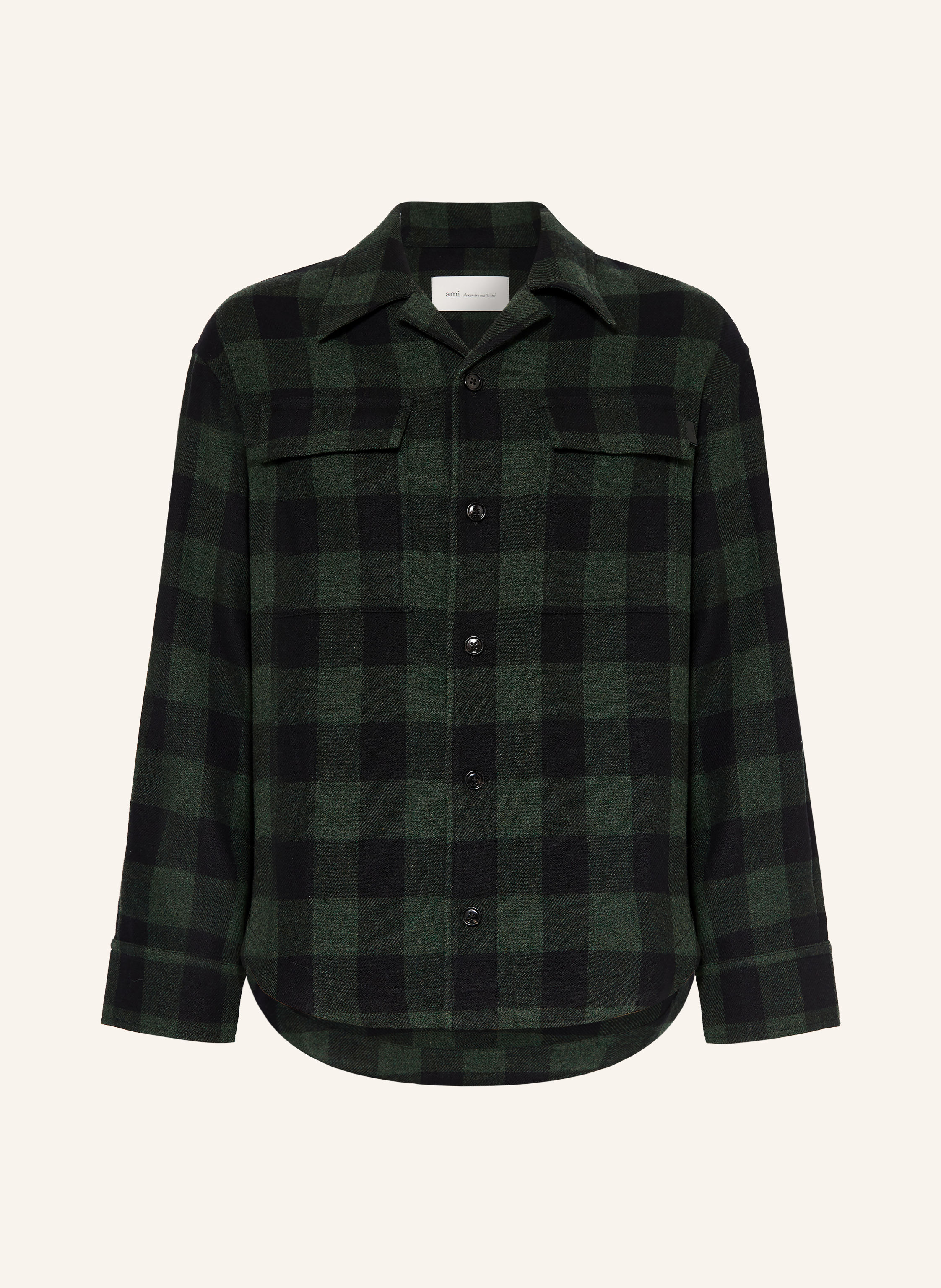 Ami Paris Overshirt aus Flanell