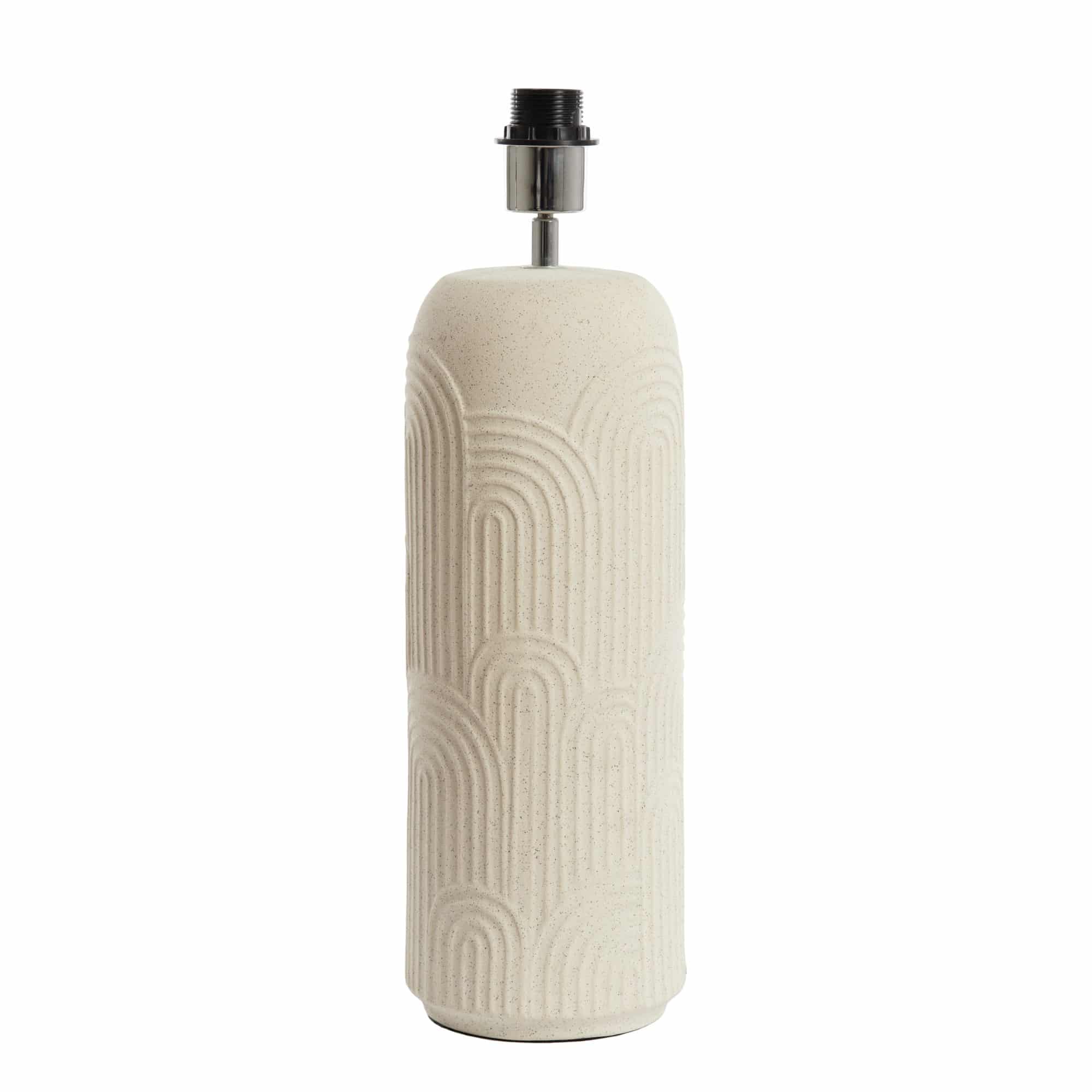 Light & Living lampvoet Diego - wit - Ø16cm