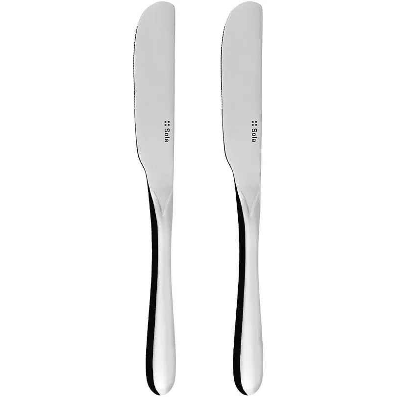 Buttermesser 2er-Set Basic Alpha