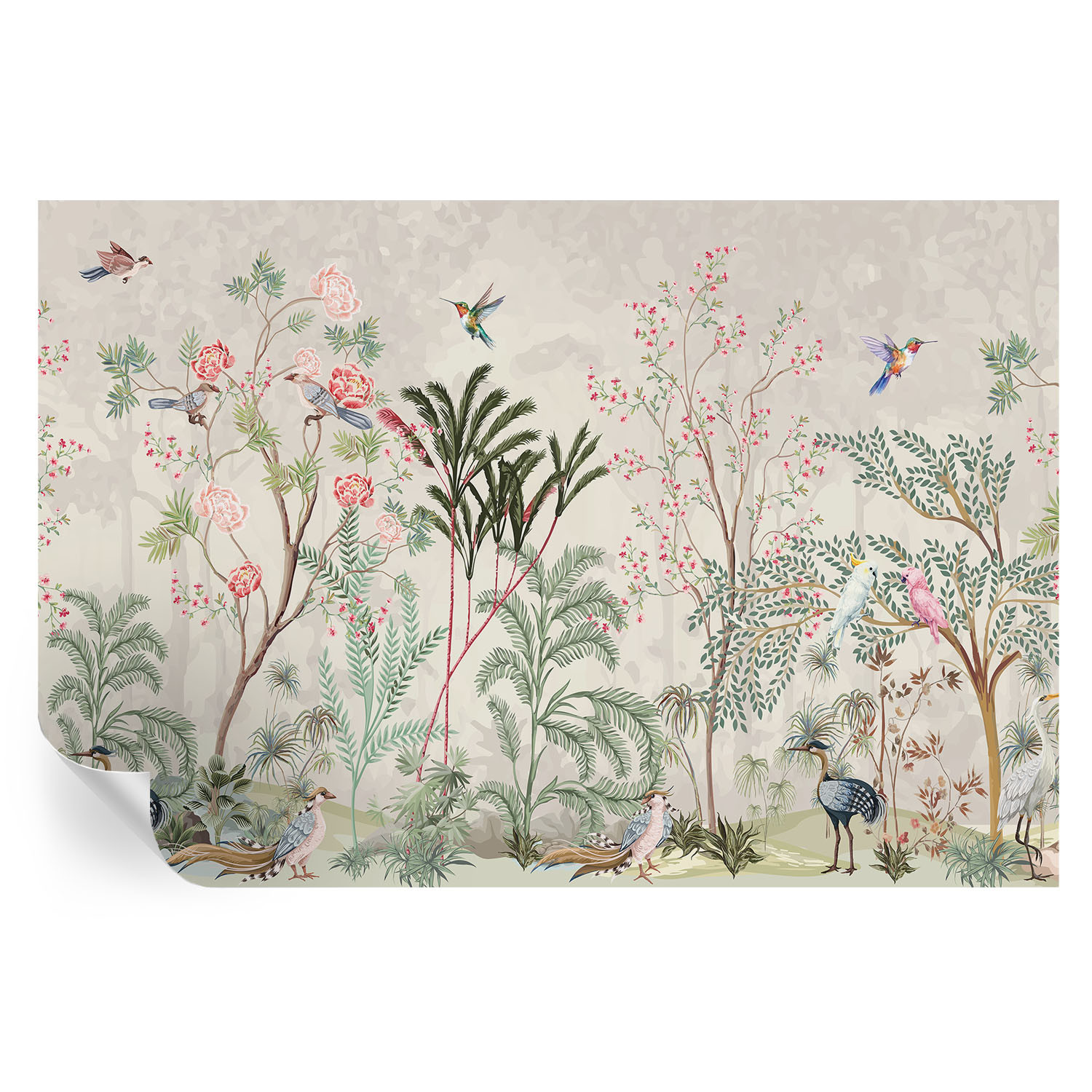 Samoprzylepna tapeta Tropikalna oaza 104x70 Wallfluent
