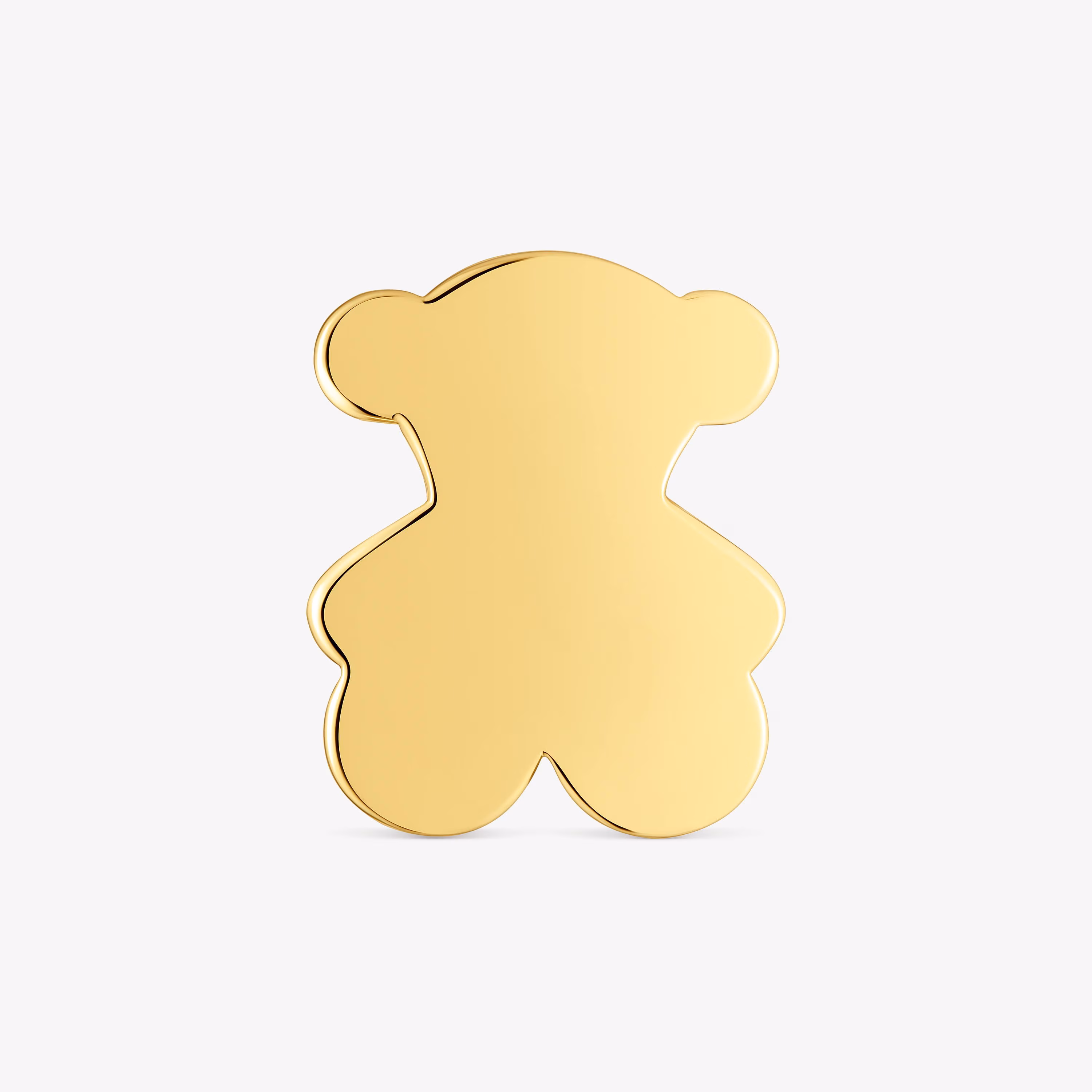 Charm TOUS 1950 oso mediano con baño de oro 18 kt sobre plata