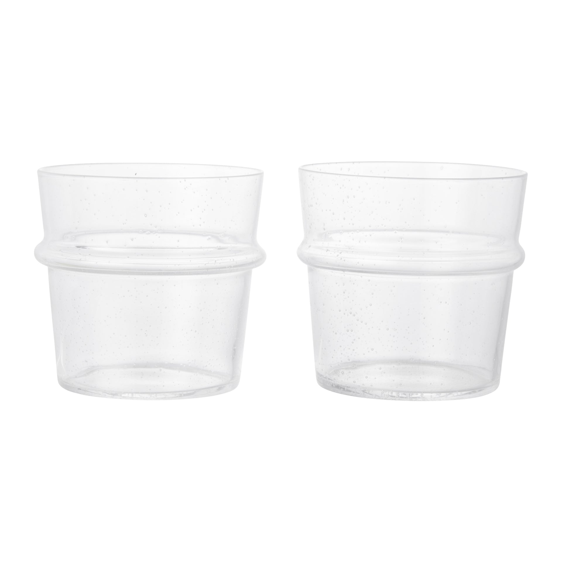 Ferm Living Boya Waterglazen Laag - 2st. - Clear